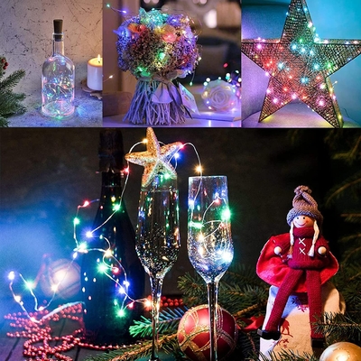 20m Solar String Lights 100LED Waterproof Fairy Decoration Starry String Lights